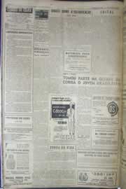 Página do jornal Correio do Ceará de outubro de 1956