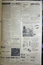 Página do jornal Correio do Ceará de outubro de 1956