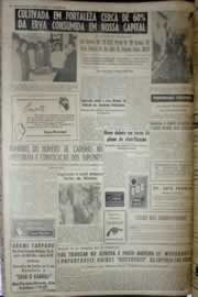 Página do jornal Correio do Ceará de outubro de 1956