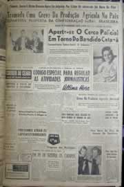 Página do jornal Correio do Ceará de outubro de 1956