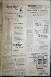 Página do jornal Correio do Ceará de outubro de 1956
