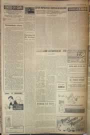 Página do jornal Correio do Ceará de outubro de 1956