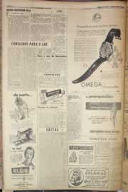 Página do jornal Correio do Ceará de outubro de 1956