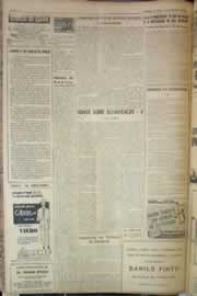 Página do jornal Correio do Ceará de outubro de 1956