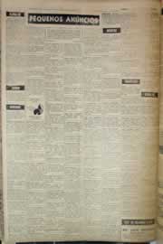 Página do jornal Correio do Ceará de outubro de 1956