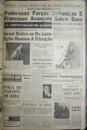 Página do jornal Correio do Ceará de outubro de 1956