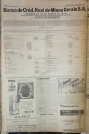 Página do jornal Correio do Ceará de outubro de 1956