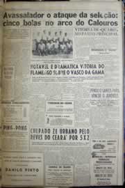 Página do jornal Correio do Ceará de novembro de 1956