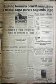 Página do jornal Correio do Ceará de novembro de 1956