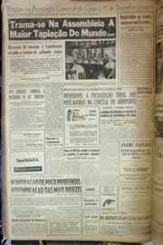 Página do jornal Correio do Ceará de novembro de 1956