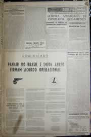 Página do jornal Correio do Ceará de novembro de 1956