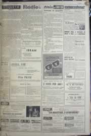 Página do jornal Correio do Ceará de novembro de 1956