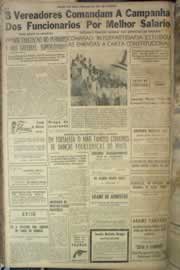 Página do jornal Correio do Ceará de novembro de 1956