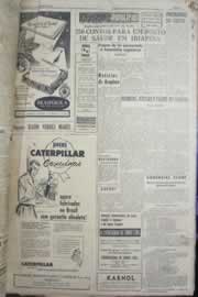 Página do jornal Correio do Ceará de dezembro de 1956