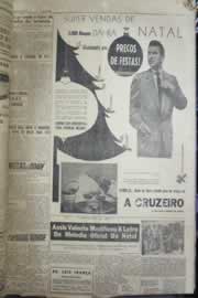 Página do jornal Correio do Ceará de dezembro de 1956