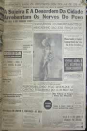 Página do jornal Correio do Ceará de dezembro de 1956