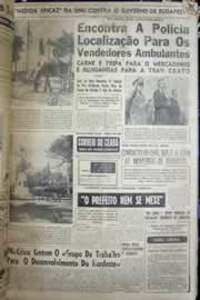 Página do jornal Correio do Ceará de dezembro de 1956