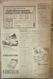 Página do jornal Correio do Ceará de dezembro de 1956