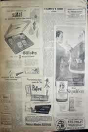 Página do jornal Correio do Ceará de dezembro de 1956