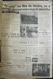 Página do jornal Correio do Ceará de dezembro de 1956