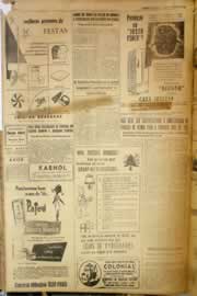 Página do jornal Correio do Ceará de dezembro de 1956