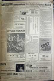 Página do jornal Correio do Ceará de dezembro de 1956