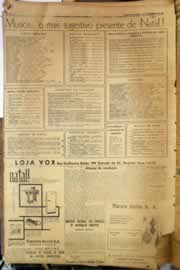 Página do jornal Correio do Ceará de dezembro de 1956