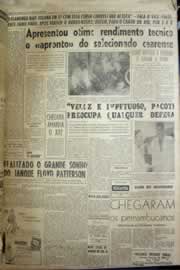 Página do jornal Correio do Ceará de dezembro de 1956