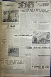 Página do jornal Correio do Ceará de dezembro de 1956
