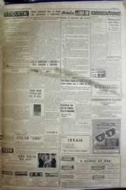 Página do jornal Correio do Ceará de dezembro de 1956