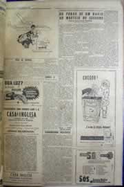 Página do jornal Correio do Ceará de dezembro de 1956