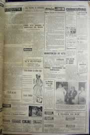 Página do jornal Correio do Ceará de dezembro de 1956