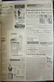 Página do jornal Correio do Ceará de dezembro de 1956