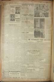 Página do jornal Correio do Ceará de janeiro de 1957