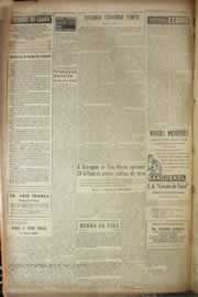 Página do jornal Correio do Ceará de janeiro de 1957