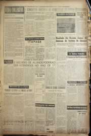 Página do jornal Correio do Ceará de janeiro de 1957