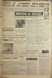 Página do jornal Correio do Ceará de janeiro de 1957
