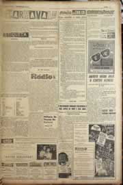 Página do jornal Correio do Ceará de fevereiro de 1957