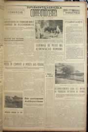 Página do jornal Correio do Ceará de fevereiro de 1957