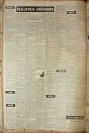 Página do jornal Correio do Ceará de fevereiro de 1957