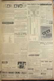 Página do jornal Correio do Ceará de fevereiro de 1957
