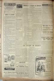 Página do jornal Correio do Ceará de fevereiro de 1957