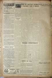 Página do jornal Correio do Ceará de março de 1957