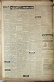 Página do jornal Correio do Ceará de março de 1957