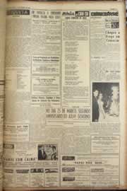 Página do jornal Correio do Ceará de março de 1957