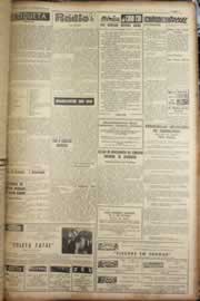 Página do jornal Correio do Ceará de março de 1957