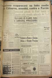 Página do jornal Correio do Ceará de março de 1957