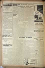 Página do jornal Correio do Ceará de março de 1957