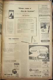 Página do jornal Correio do Ceará de março de 1957