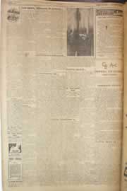 Página do jornal Correio do Ceará de janeiro de 1958